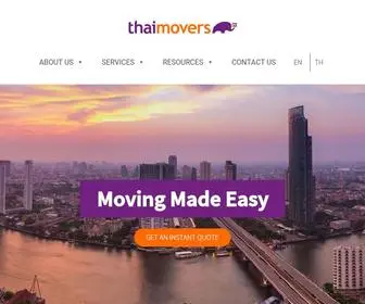 Thaimovers.com(Thai Movers) Screenshot