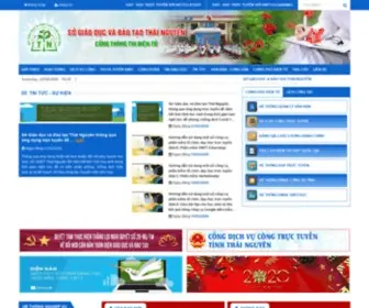 Thainguyen.edu.vn(Nh Th) Screenshot