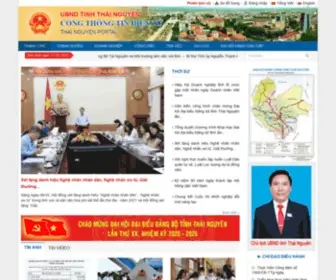 Thainguyen.gov.vn(Thainguyen) Screenshot