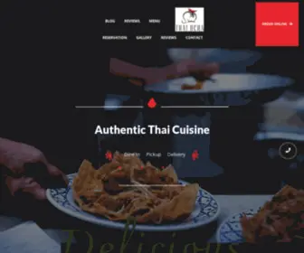 Thaiocharestaurant.com(Authentic Thai Cuisine) Screenshot