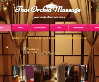 Thaiorchid-Massage.com(Thai massage Luxembourg) Screenshot