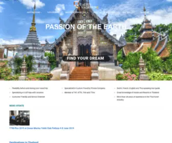 Thaiqualityvacations.com(Round trip Thailand) Screenshot