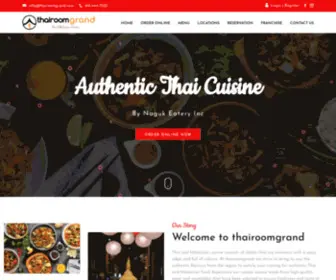 ThairoomGrand.com(Online order) Screenshot