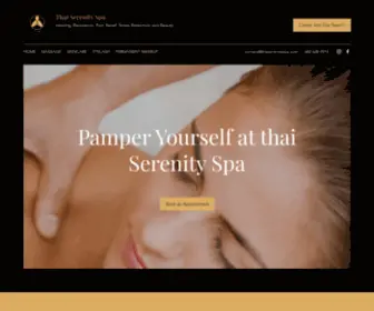 Thaiserenityspa.com(Massage Therapist) Screenshot