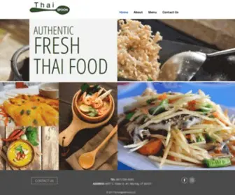 Thaispoonutah.com(Home) Screenshot