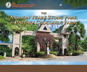 Thaistonepark.org(อุทยานหินล้านปีและฟาร์มจระเข้พัทยา) Screenshot