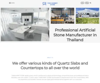 Thaisummitstonetss.com(Professional Artificial Stone Manufacturer in Thailand) Screenshot