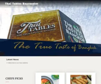 Thaitablesthairestaurant.com.au(Thai Tables Bayswater) Screenshot