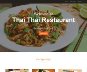 Thaithaioceansidetogo.com(Thai Thai Restaurant) Screenshot