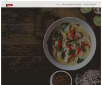 Thaithanikitchen.com(Thai Thani Casual restaurant offering a variety of traditional Thai cooking in a simple setting) Screenshot