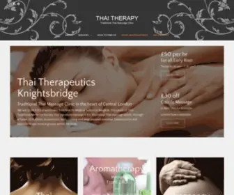 Thaitherapy.com(Thai Therapy) Screenshot