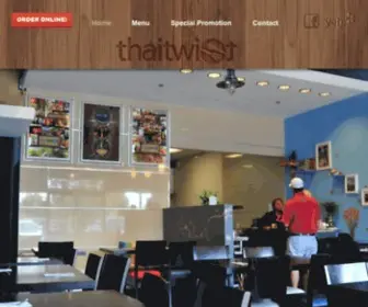 Thaitwistrestaurant.com(  Home) Screenshot