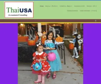 Thaiusaconsulting.com(Accounting, Taxes, Business and Other related Services) Screenshot