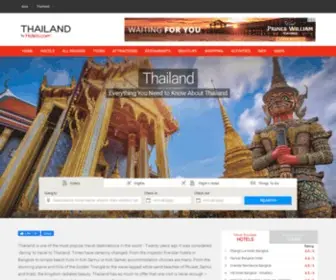 Thaiwave.com(Thailand is one of the most popular travel destinations in the world) Screenshot