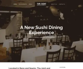 Thajointsushi.com(Tha Joint) Screenshot