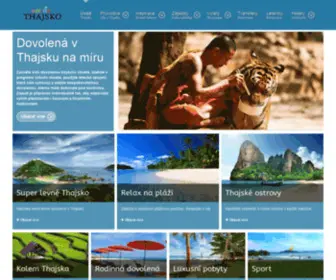 Thajskoonline.cz(Thajsko Online) Screenshot