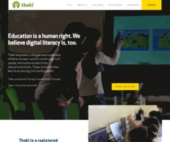 Thaki.org(Home) Screenshot