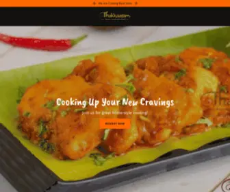 Thakkaaram.com(Relish the best of Malabari cuisine. We are renowned for traditional Kerala food) Screenshot