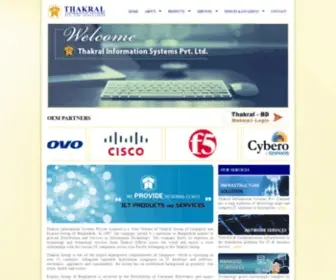 Thakral.com.bd(Thakral Information Systems Pvt) Screenshot