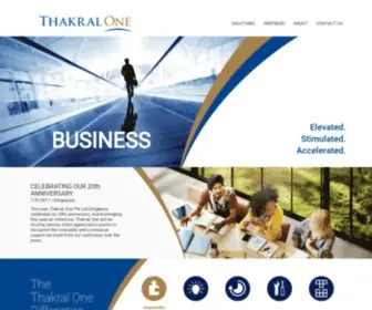 Thakralone.com(Thakral One) Screenshot