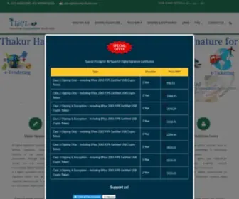 Thakurhardsoft.com(We Thakur hardsoft Pvt Ltd) Screenshot