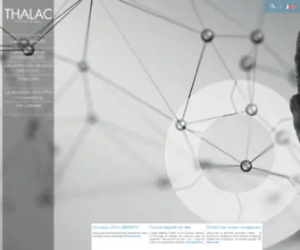 Thalac.fr(Cosmétique et soin beauté d'institut) Screenshot