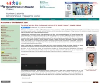 Thalassemia.com(Thalassemia) Screenshot