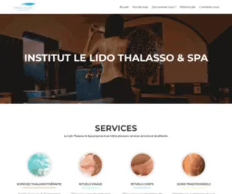 Thalasso-Lido.com(Institut le Lido thalasso & SPA) Screenshot