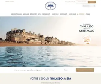 Thalasso-Saintmalo.com(SITE OFFICIEL) Screenshot