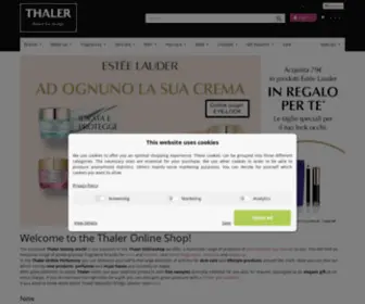 Thalershop.com(Thaler) Screenshot