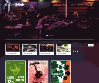 Thalescafebar.com(Thales Cafe Bar) Screenshot