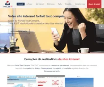 Thalesit.ch(AGENCE WEB SUISSE ⓴⓴) Screenshot