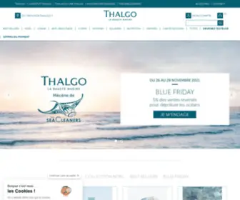 Thalgo.fr(THALGO site officiel) Screenshot