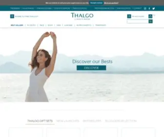 Thalgo.ie(Thalgo La Beauté Marine) Screenshot