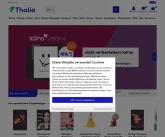 Thalia.de(100 Jahre Thalia) Screenshot