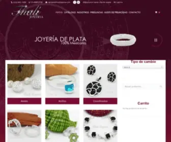 Thalijoyeria.com(Joyería de Plata .925 Mayoreo) Screenshot