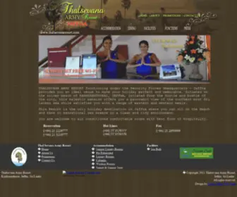 Thalsevanaresort.com(Thalsevanaresort) Screenshot