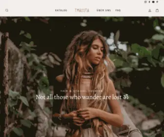 Thaluta.de(Fair & Ethical Fashion) Screenshot