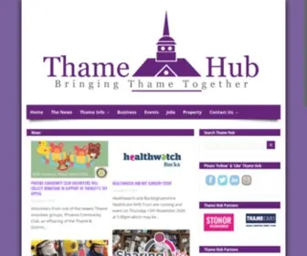 Thamehub.co.uk(Thame hub) Screenshot