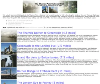Thames-Path.org.uk(The Thames Path National Trail) Screenshot