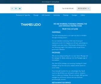 Thameslido.com(An urban retreat located in Reading) Screenshot