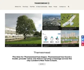 Thamesmeadnow.org.uk(London's New Town) Screenshot
