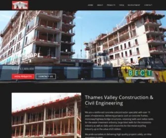 Thamesvalleyconstruction.com(Bot Verification) Screenshot