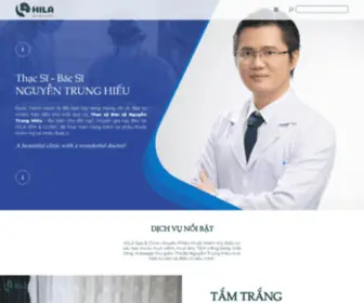 Thammyhilaspaclinic.vn(HILA SPA & CLINIC) Screenshot