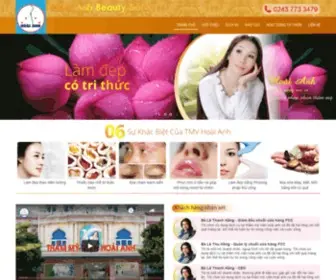 Thammyhoaianh.com.vn(Trang chủ) Screenshot