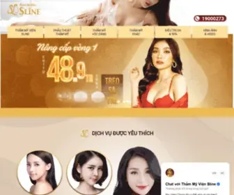 Thammyviensline.com(Thẩm Mỹ Viện Sline) Screenshot