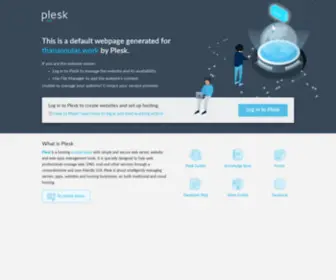 Thanasoulas.work(Domain Default page) Screenshot