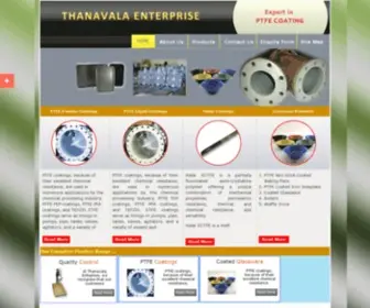 Thanavala.com(PTFE Coating) Screenshot