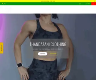 Thandazani.com(Thandazani Clothing) Screenshot