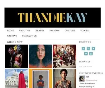 Thandiekay.com(Home) Screenshot